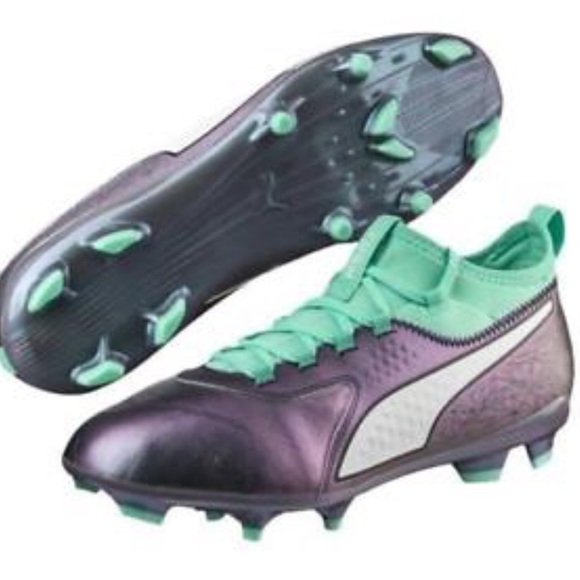 Puma One 3 IL Leather FG Soccer Cleats Mens size 9 - Picture 7 of 7
